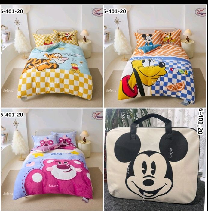 Велюрова постільна білизна МОНІКА, ДИТЯЧА велюрова, ШАРПЕЙ, 4 сезони.