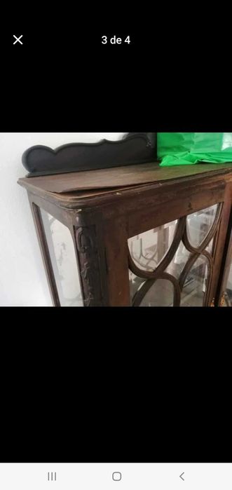 Cristaleira Queen Anne