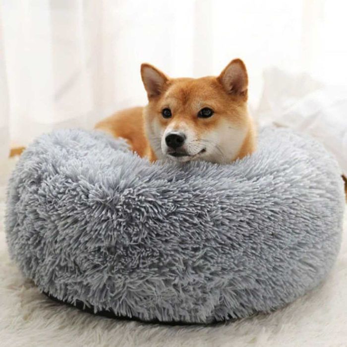 Лежанка для котів та собак "Пончик" 50-60-70-80 см