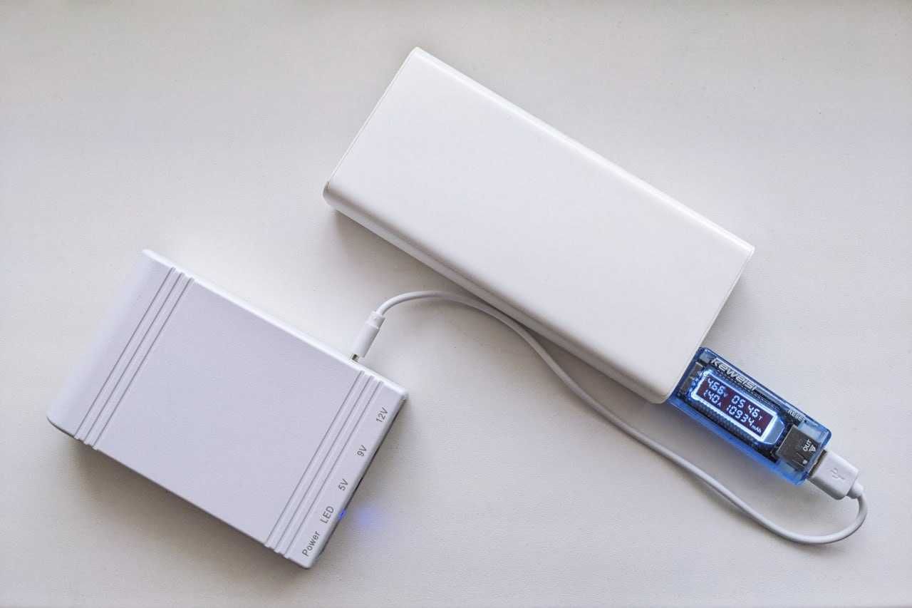 Бесперебойник UPS 10400mAh WGP-103 до роутера 9 12v интернет без света