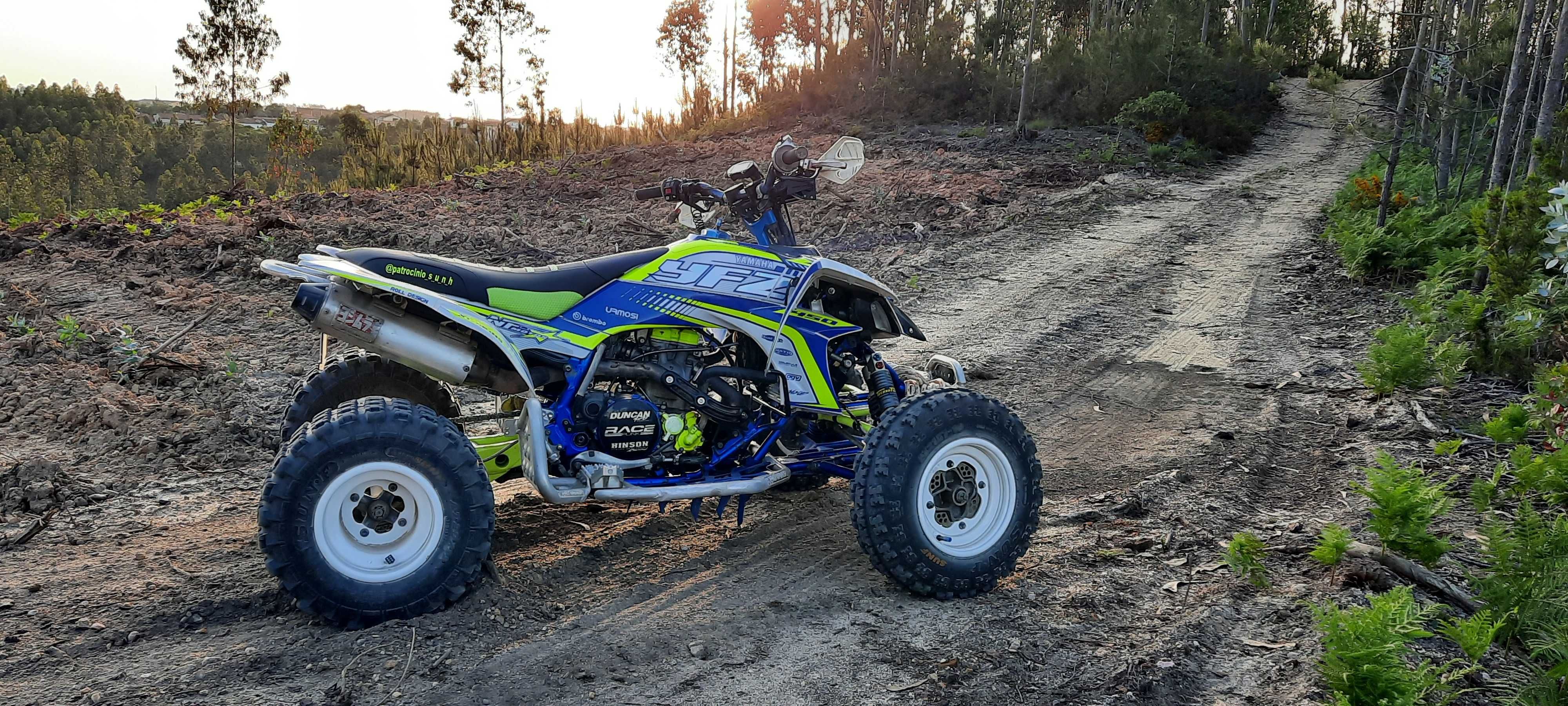 Yamaha YFZ450 Matriculada