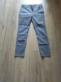 Spodnie damskie z laycrą jeans- r.38