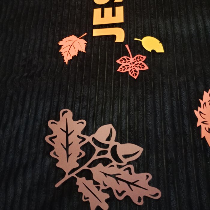 Jesień XXL - (4 zwierzątka) - gazetka, dekoracja