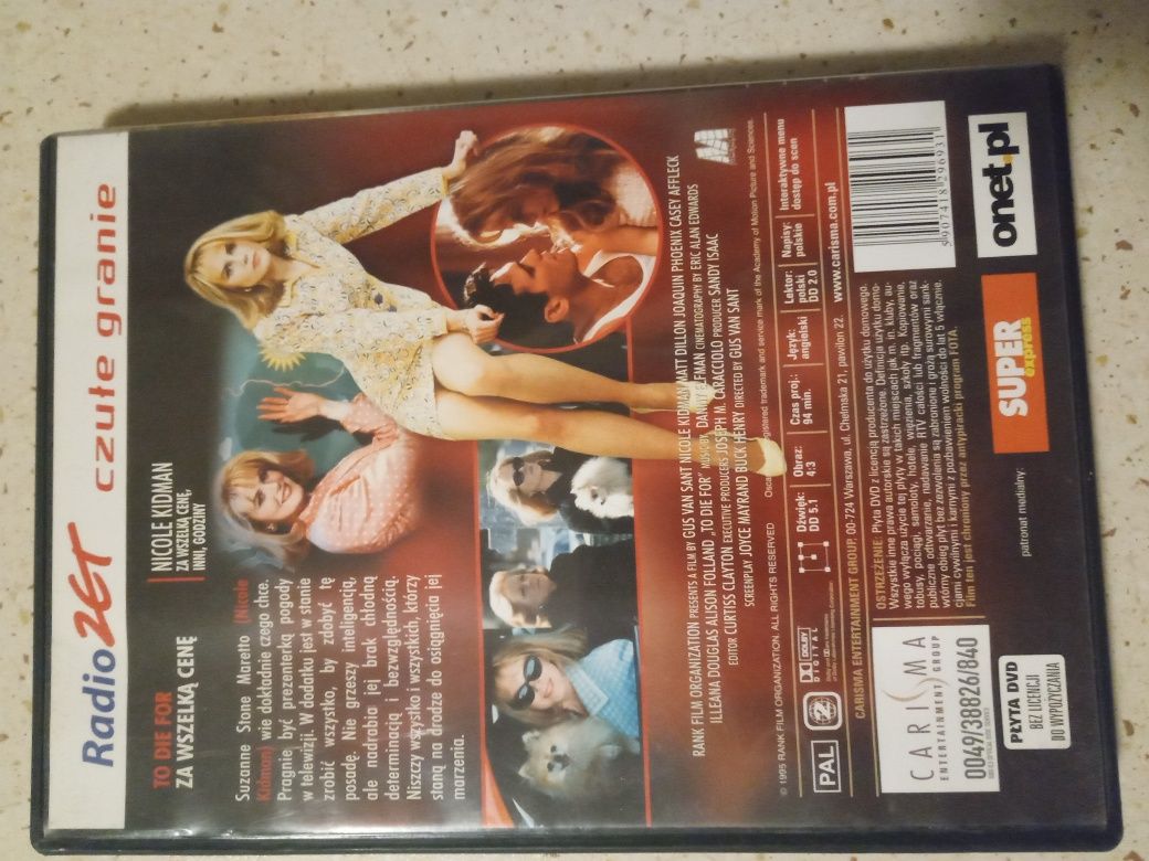 Film DVD za wszelką cenę