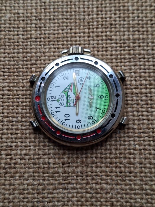 Часы Восток Командирские Железная Дорога