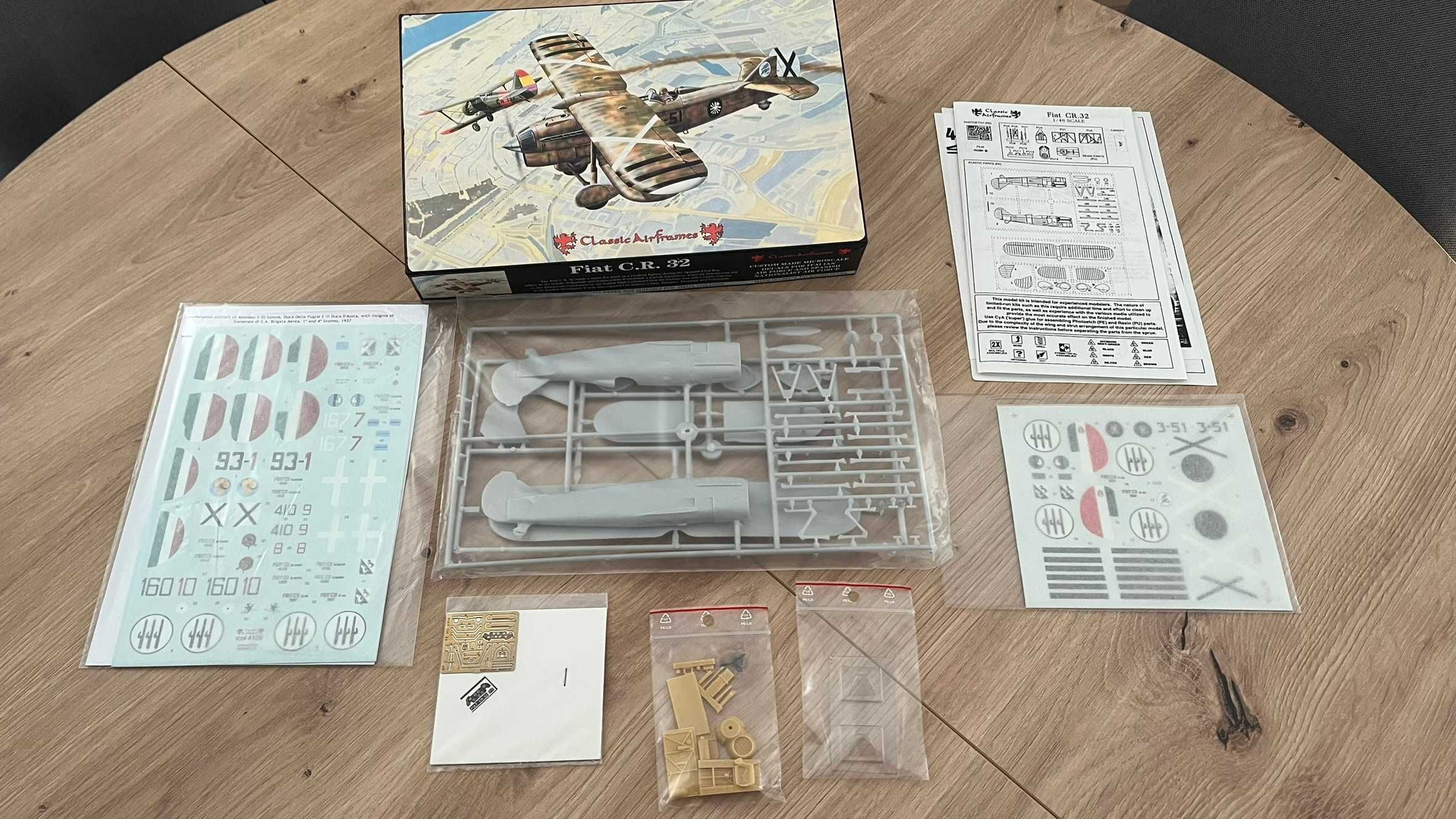Classic Airframes 414-29.95, Fiat C.R. 32