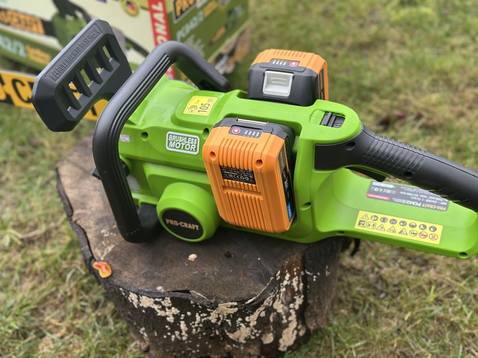 Акумуляторна ланцюгова пила PROCRAFT PCA42/2 (без акб)