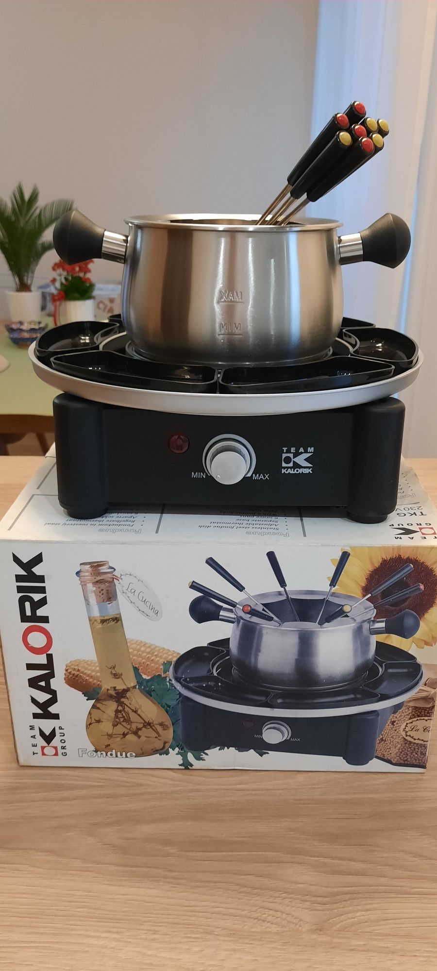 Zestaw do Fondue nowe TKG FO 6