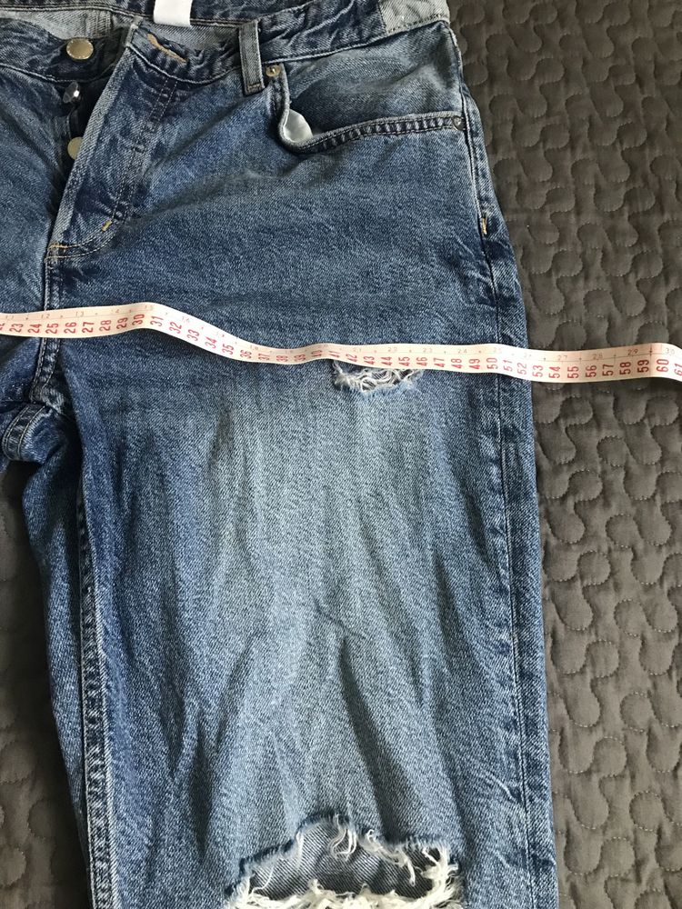 Джинсы  бойфренд бедровка H&m мом