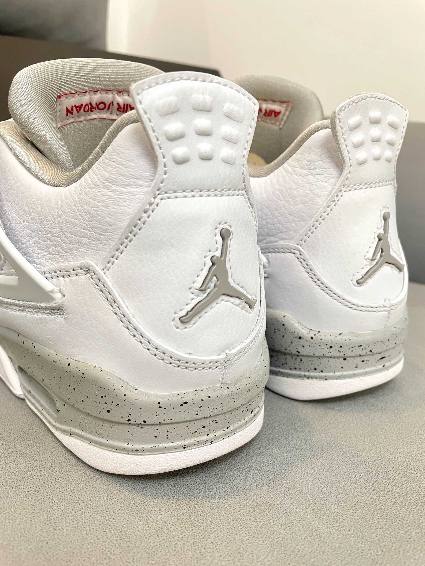 Jordan 4 Retro Białe Oreo Buty codzienne nowe z metką R.41