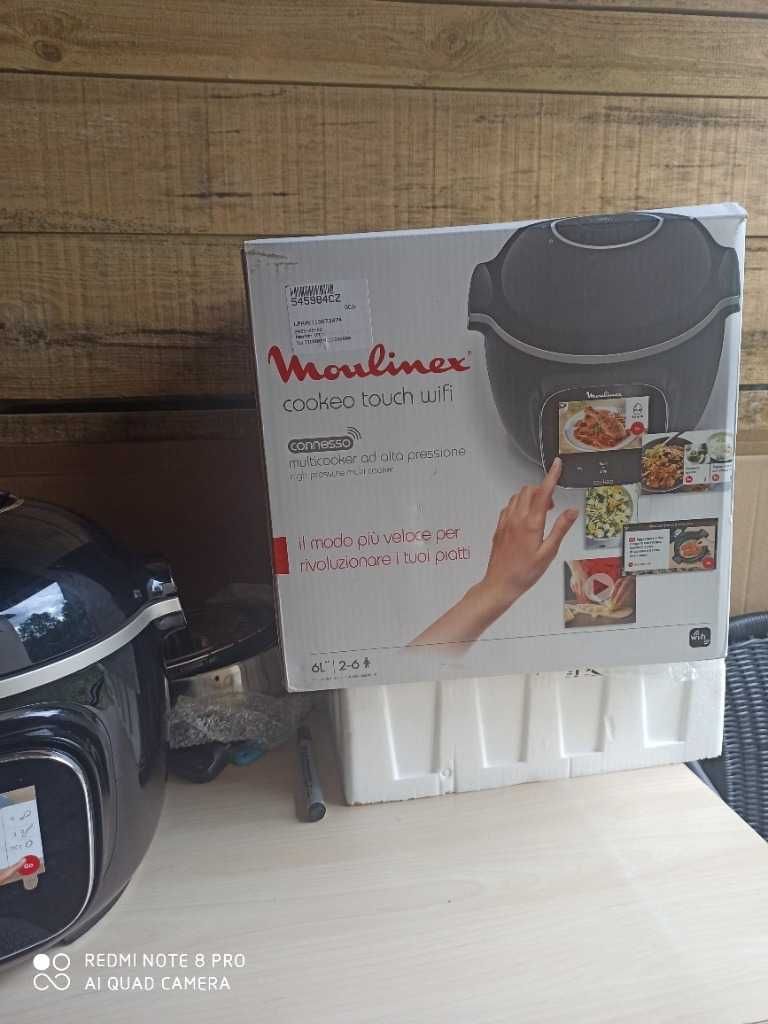 Moulinex CE902800 Cookeo Touch Item Robot Kuchenny, 6 L, Czarny