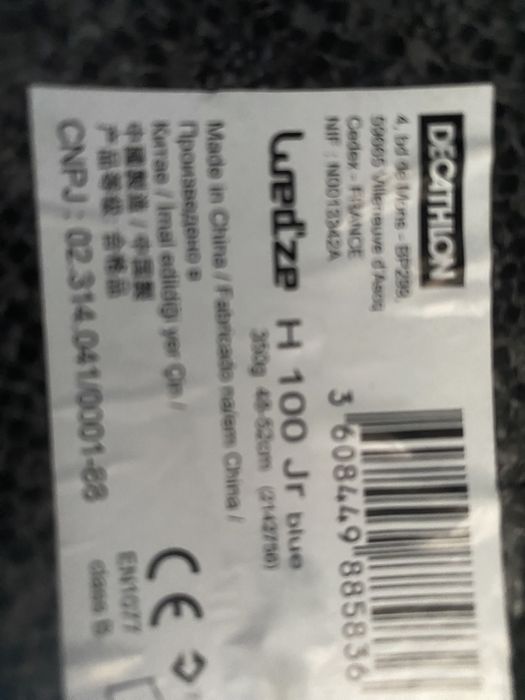 Kask narciarski dziecięcy roz 48-52cm Decathlon