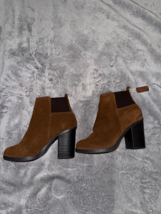 Черевички з натуральної замші