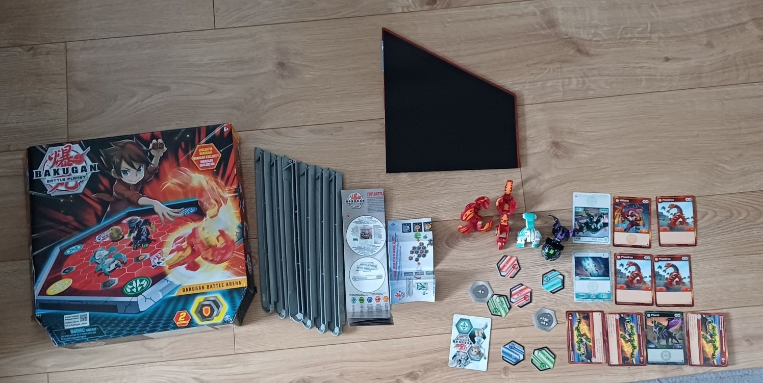 Gra Bakugan Battle planet +4 bakugany