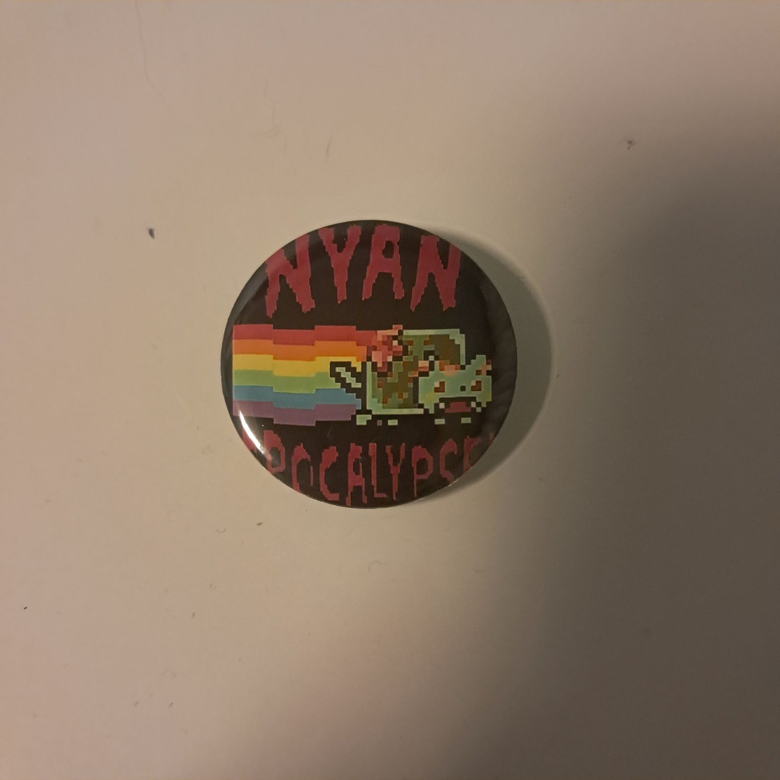 Przypinka Nyan Apocalypse scene emo