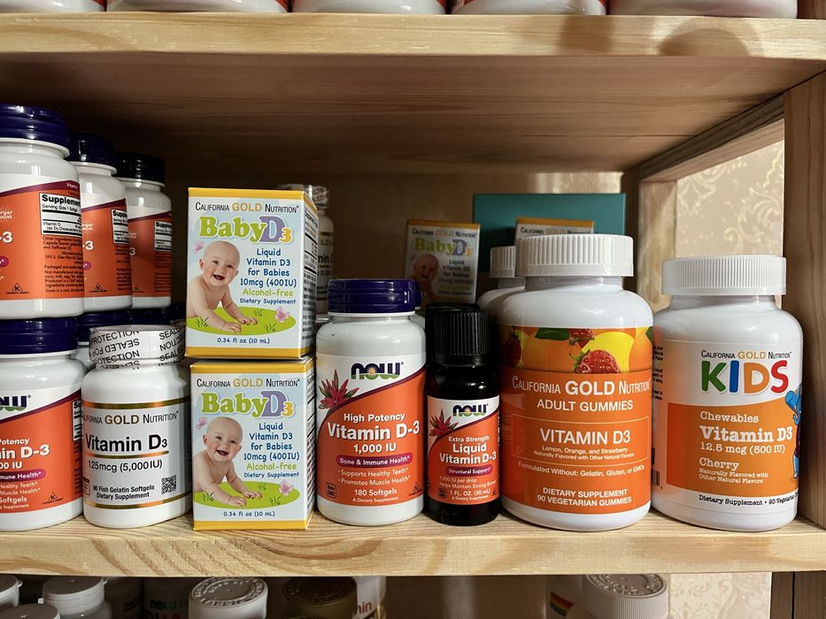 Omega3 для дітей, вітамін D3 для дітей, мультивітаміни дитячі