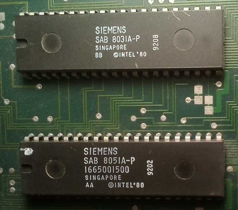 Оригинальные микроконтроллеры Siemens Intel 8031 8051