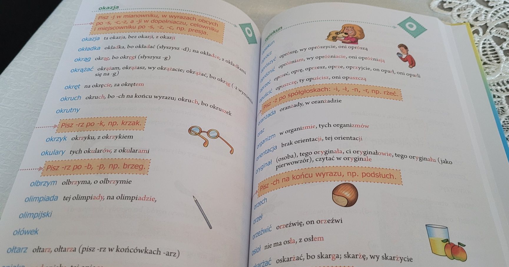 Ilustrowany słownik ortograficzny wydawnictwo IBS