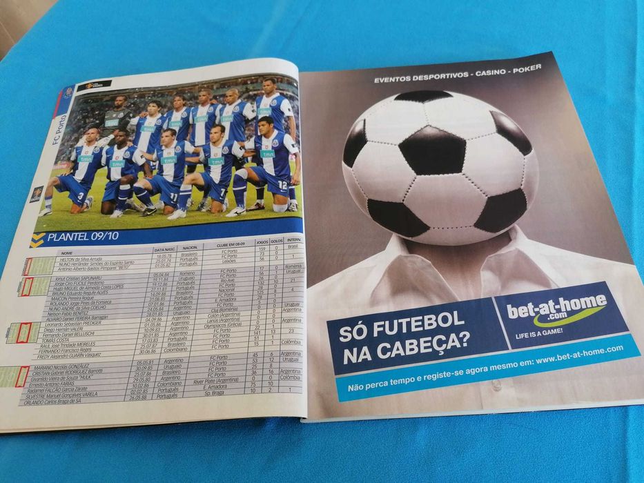 Revista Record Guia de futebol época 2009/10
