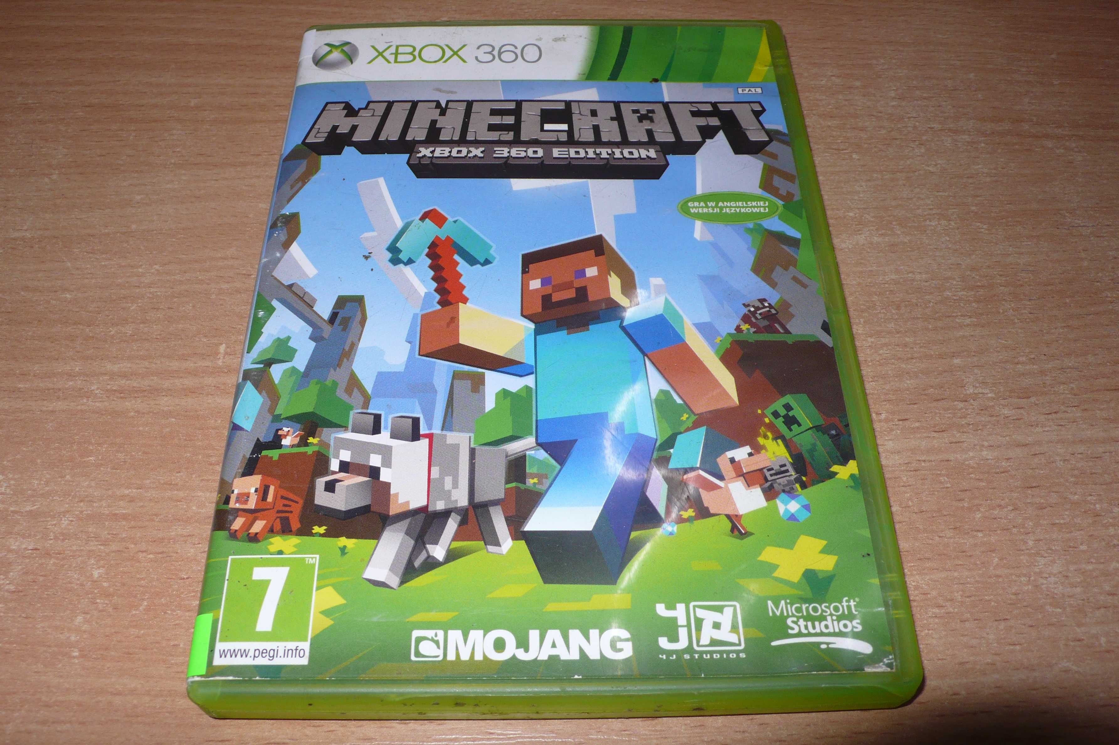 Minecraft / XBox360 XBox 360 (płyta jak nowa)
