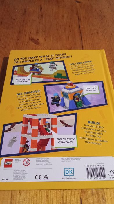 Книга LEGO  Minifigure mission