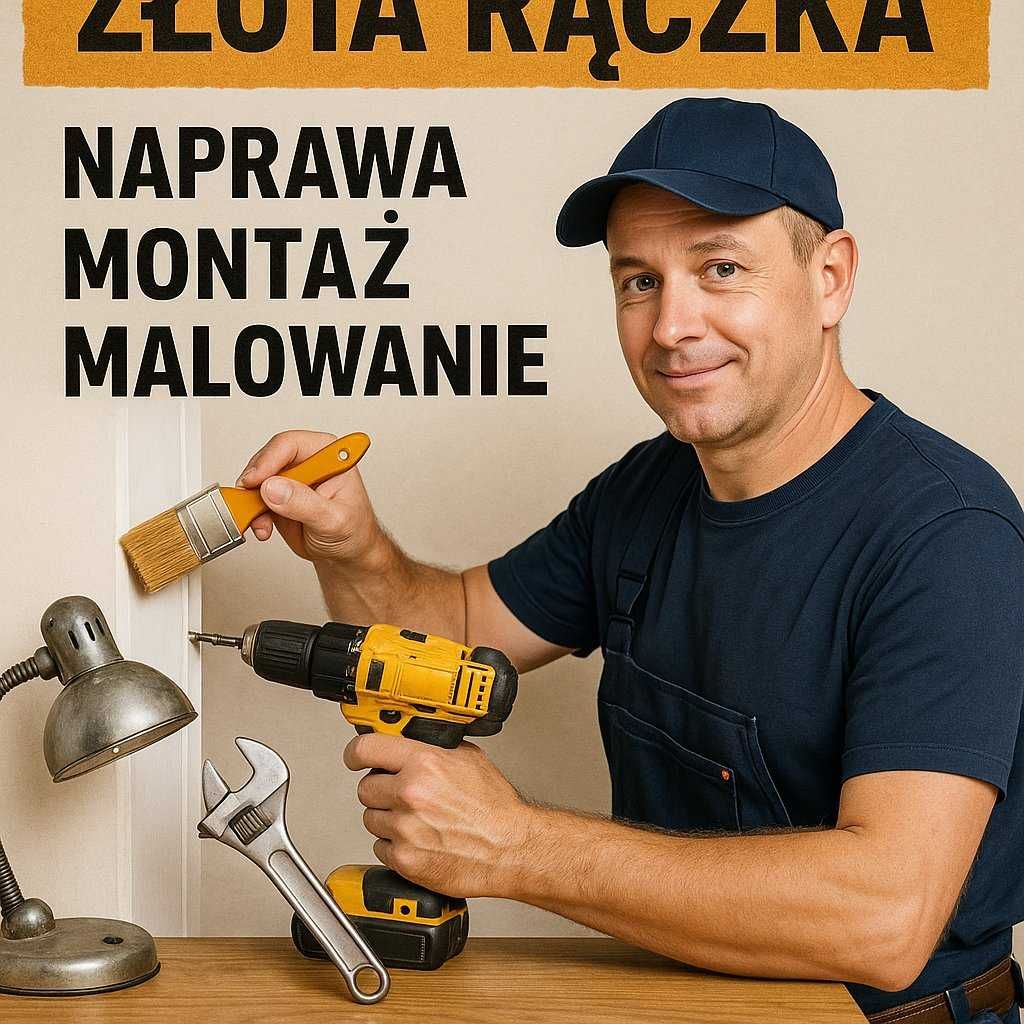 Złota rączka naprawa przedmiotów. Usługi spawania, lakierowania, prace