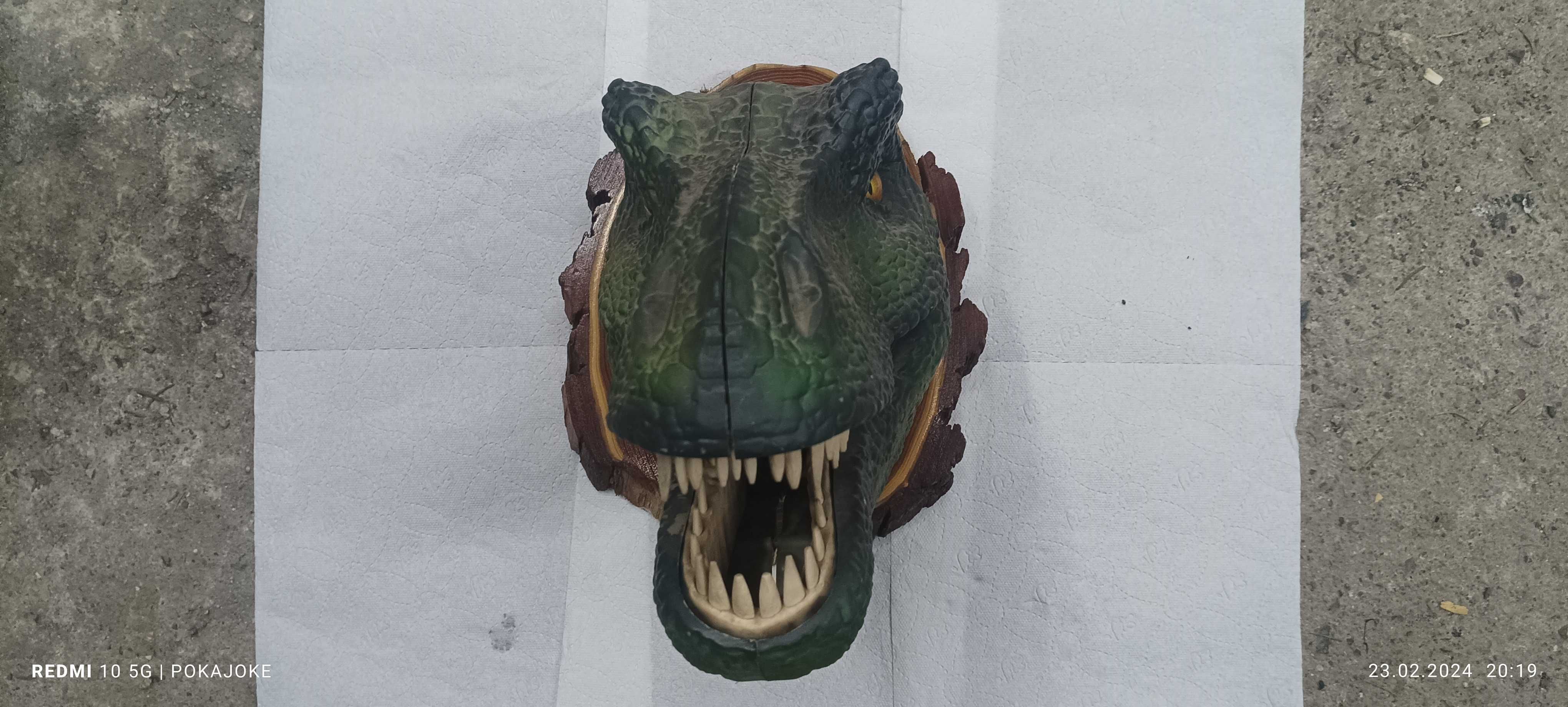 Dinozaur Rex głowa