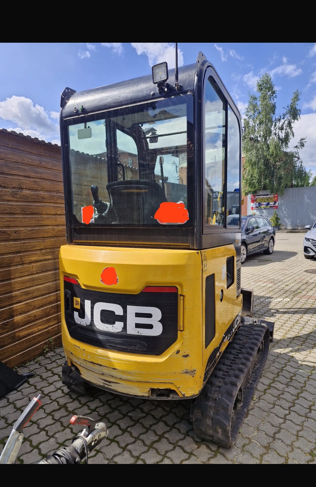 Mini koparka JCB 19C1 z 2022r. ładna 1900kg 3 łyżki SALON POLSKA 1 WŁ