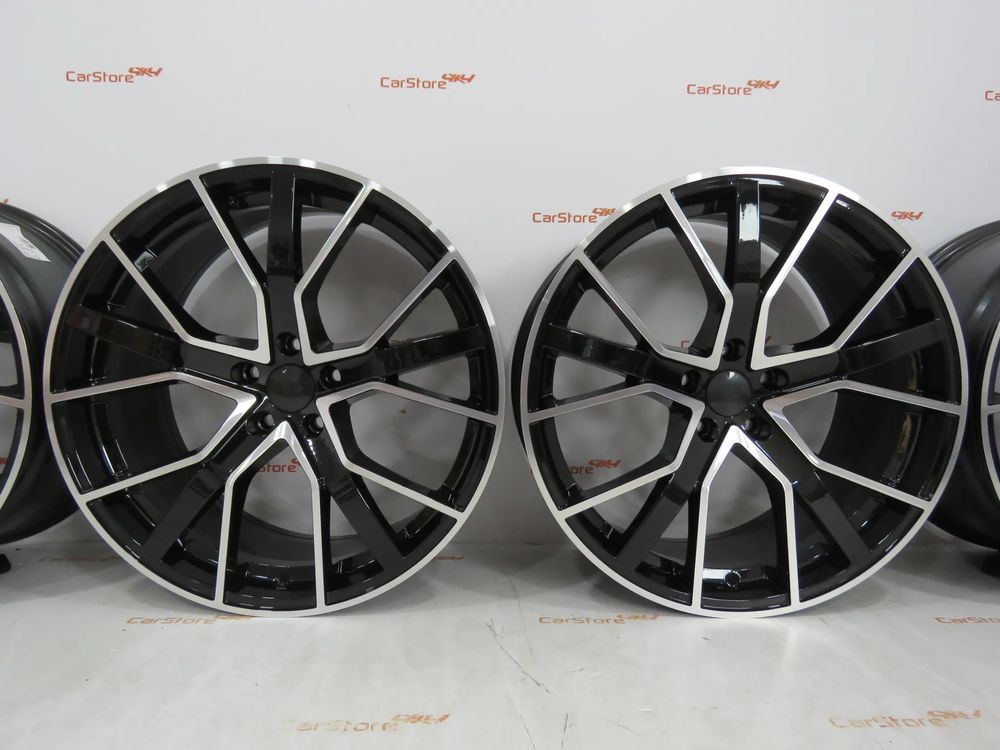 Jantes Look Audi RS6 20 x 9 et37 5x112 Pretas/ Polidas