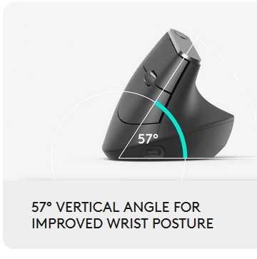 Rato ergonómico Logitech MX Vertical [novo - na caixa e na garantia]