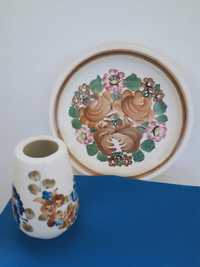 Ceramika z Włocławka ręcznie malowana