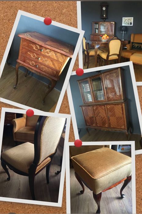 Zestaw mebli , połysk.