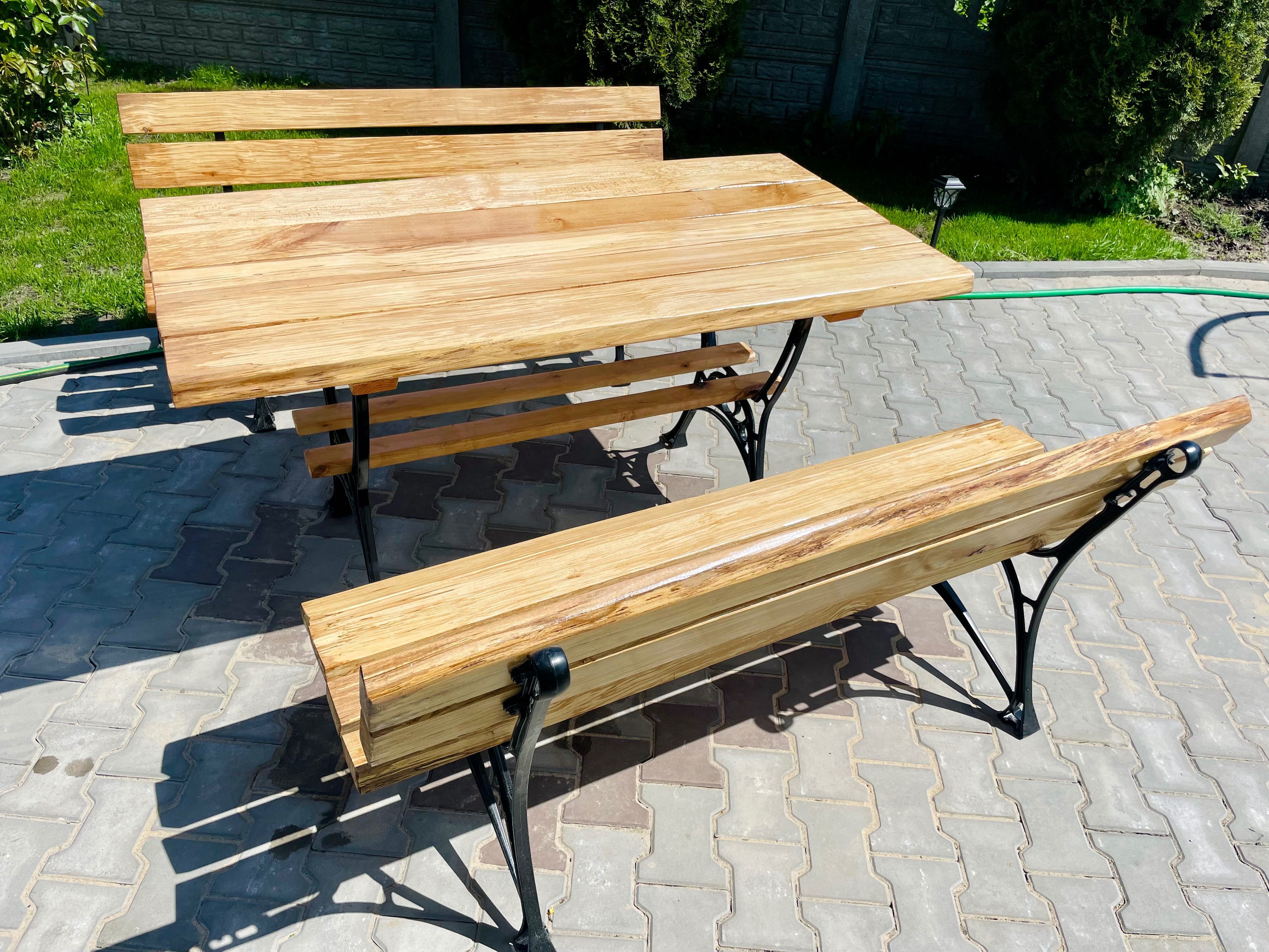 Zestaw ogrodowy stół i ławki