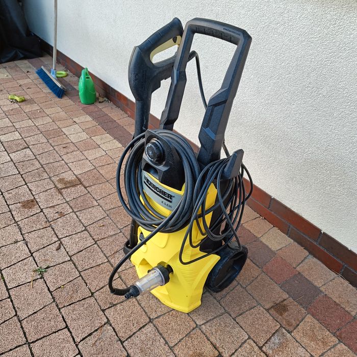 Kompletna myjka ciśnieniowa Karcher K5 pistolet 2x lance wąż ciśnienio