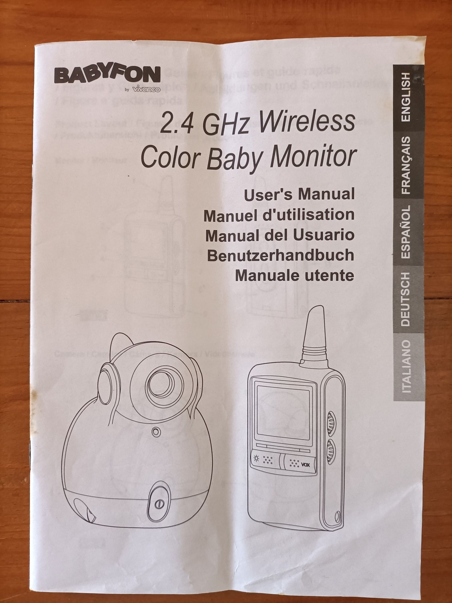 Câmera vigia Babyfon