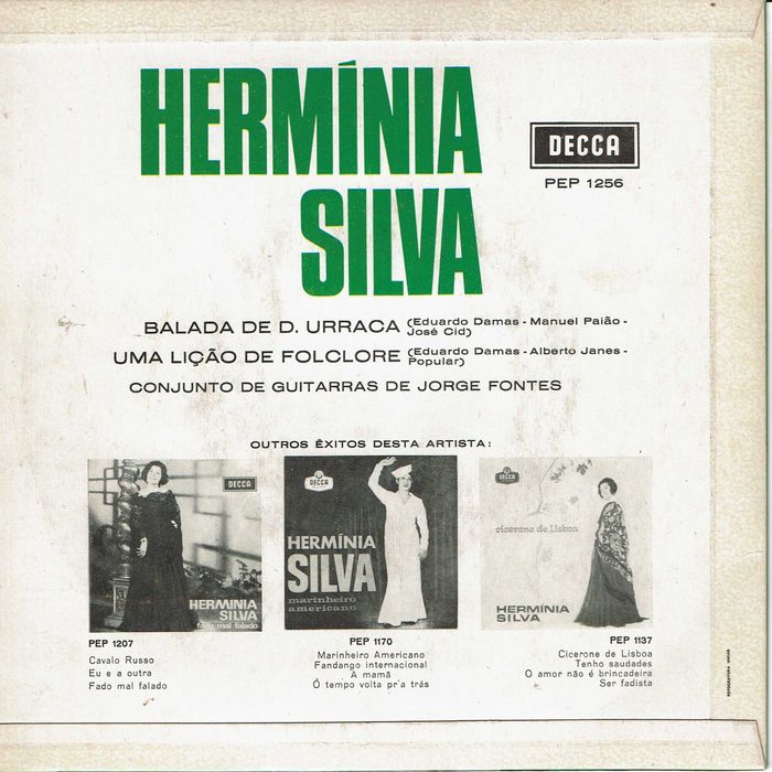 Hermínia Silva - Uma lição de Folclore - vinil