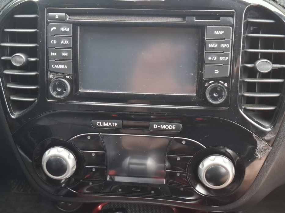 Штатна магнітола nissan juke