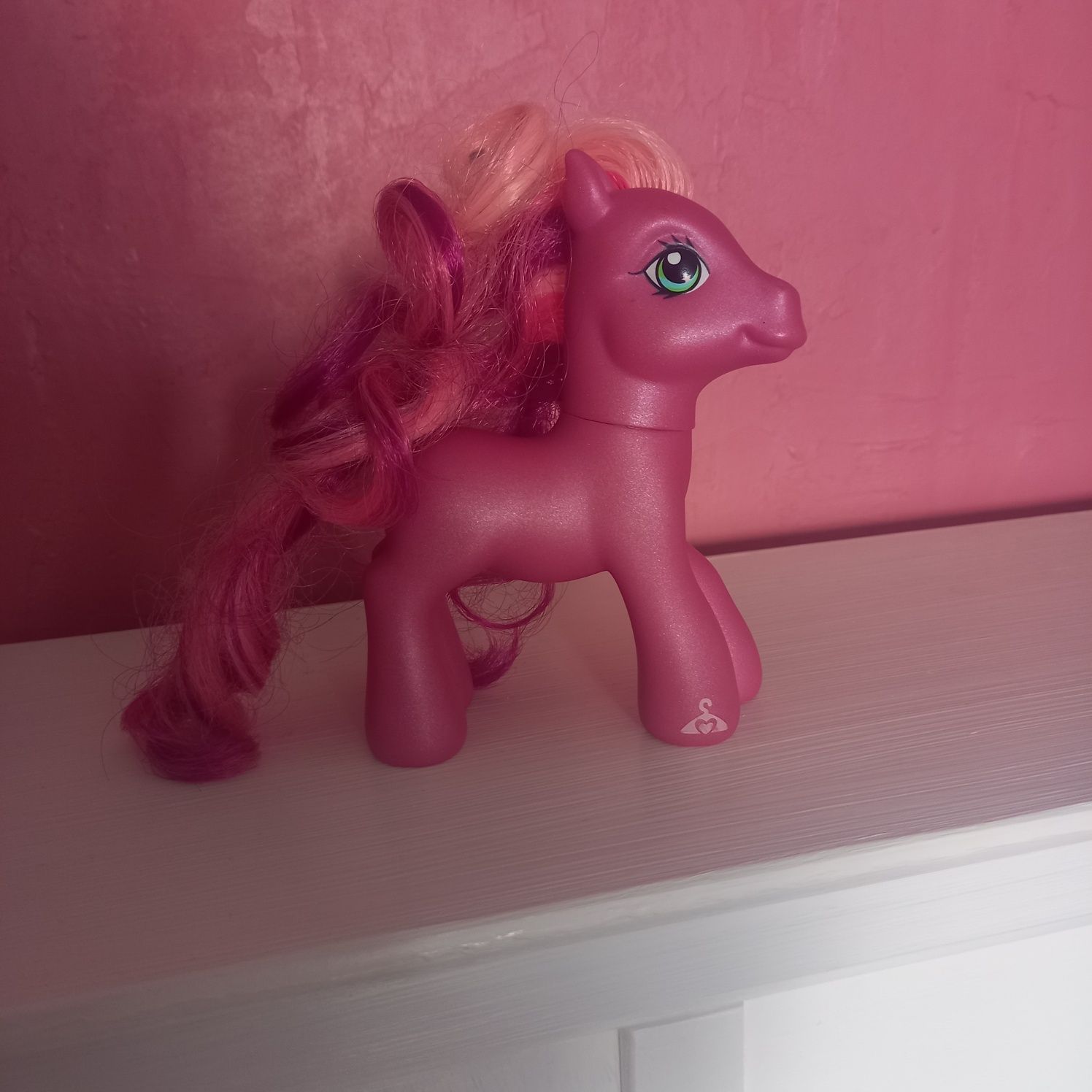 Konik My Little Pony G3 2007 Hasbro vintage kolekcje kucyk fuksja