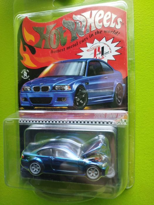 Hot Wheels RLC BMW E46 M3 BLUE