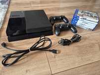 PS4 - 2 oryg pady, 6 gier, okablowanie