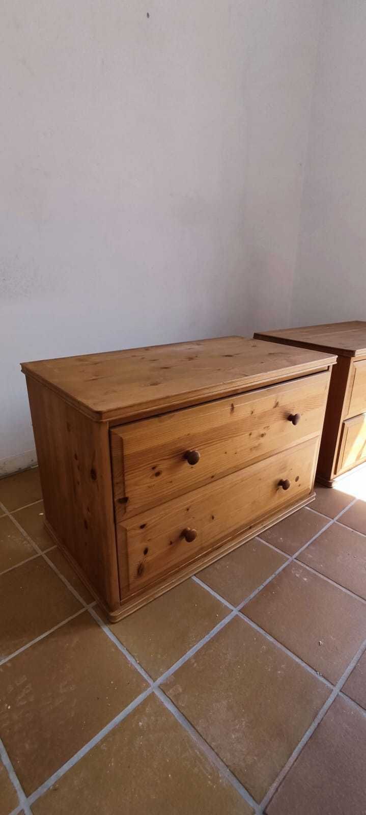 2 Cómodas de quarto