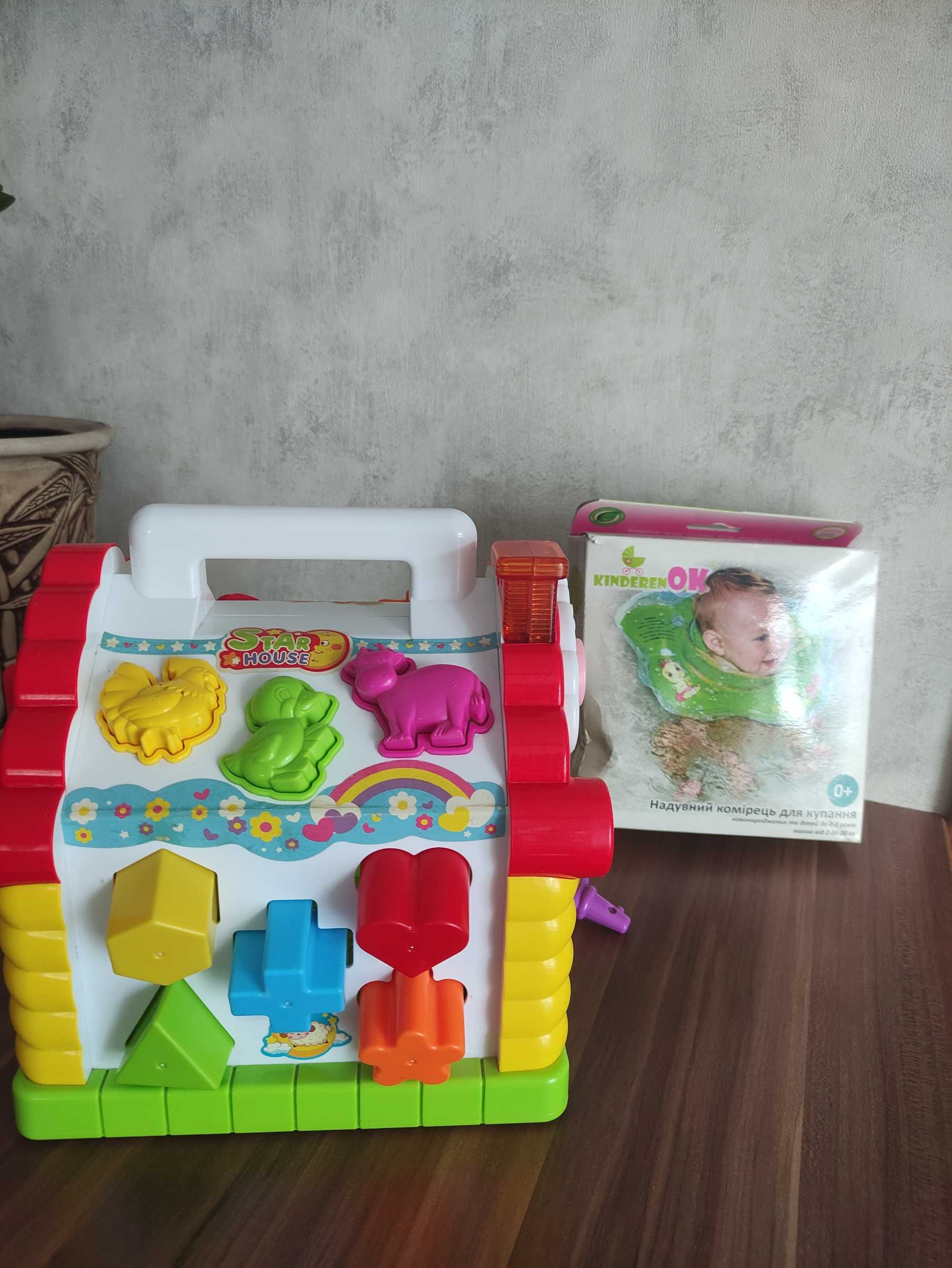 Сортер  Start House, Дерев'яний лабіринт Cubika, комірець KinderenOK