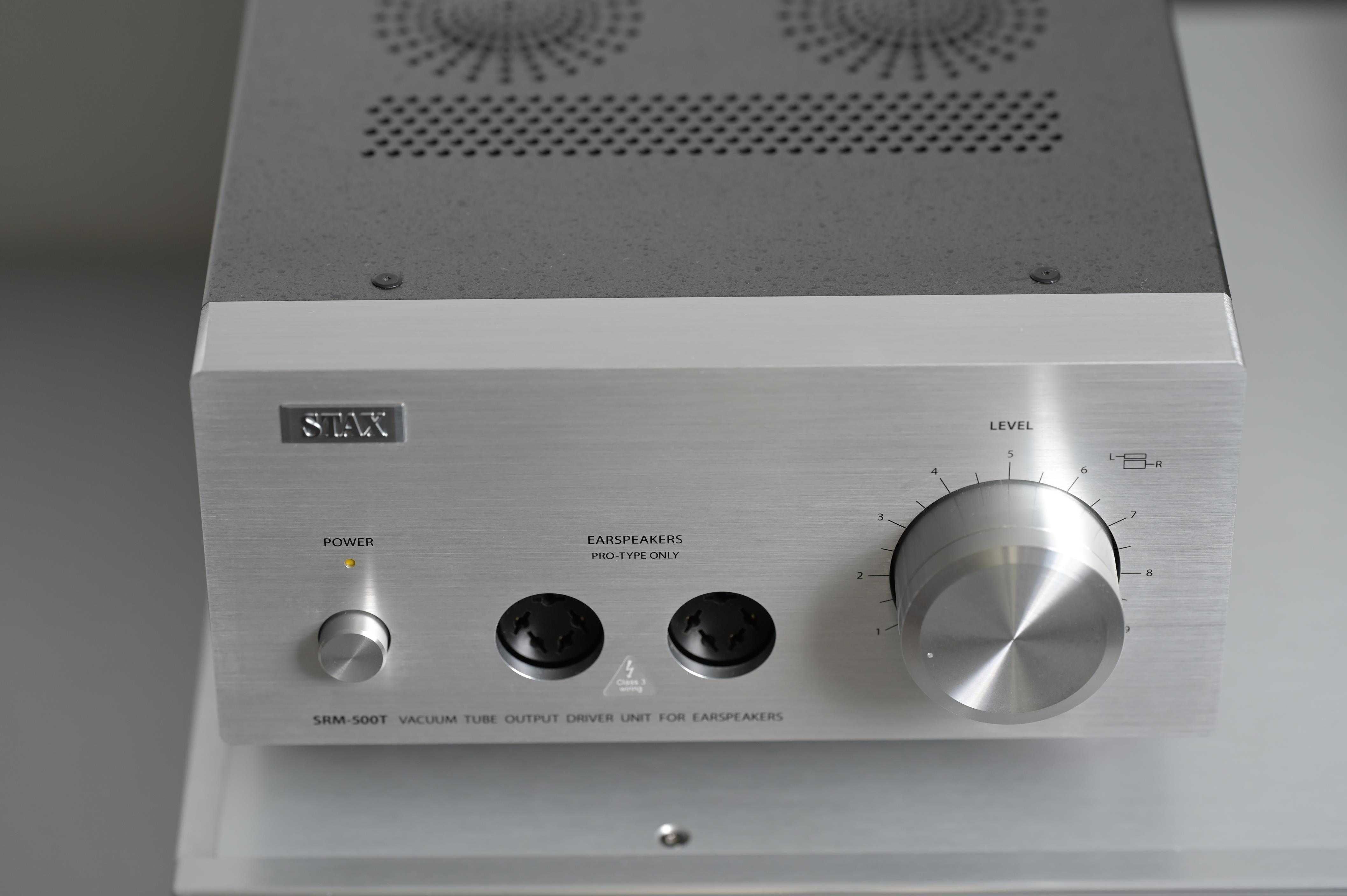 Wzmacniacz słuchawkowy Stax SRM 500T, stan perfekcyjny, 1 właściciel.