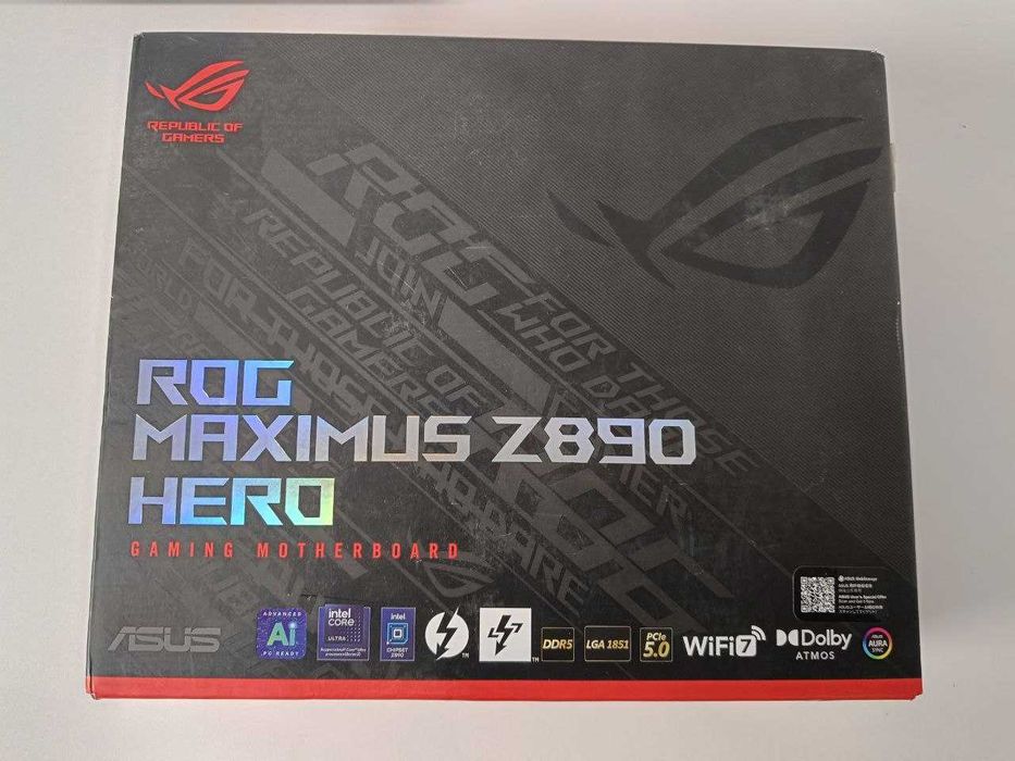 ASUS ROG MAXIMUS Z890 HERO – płyta główna LGA1851 jak nowa