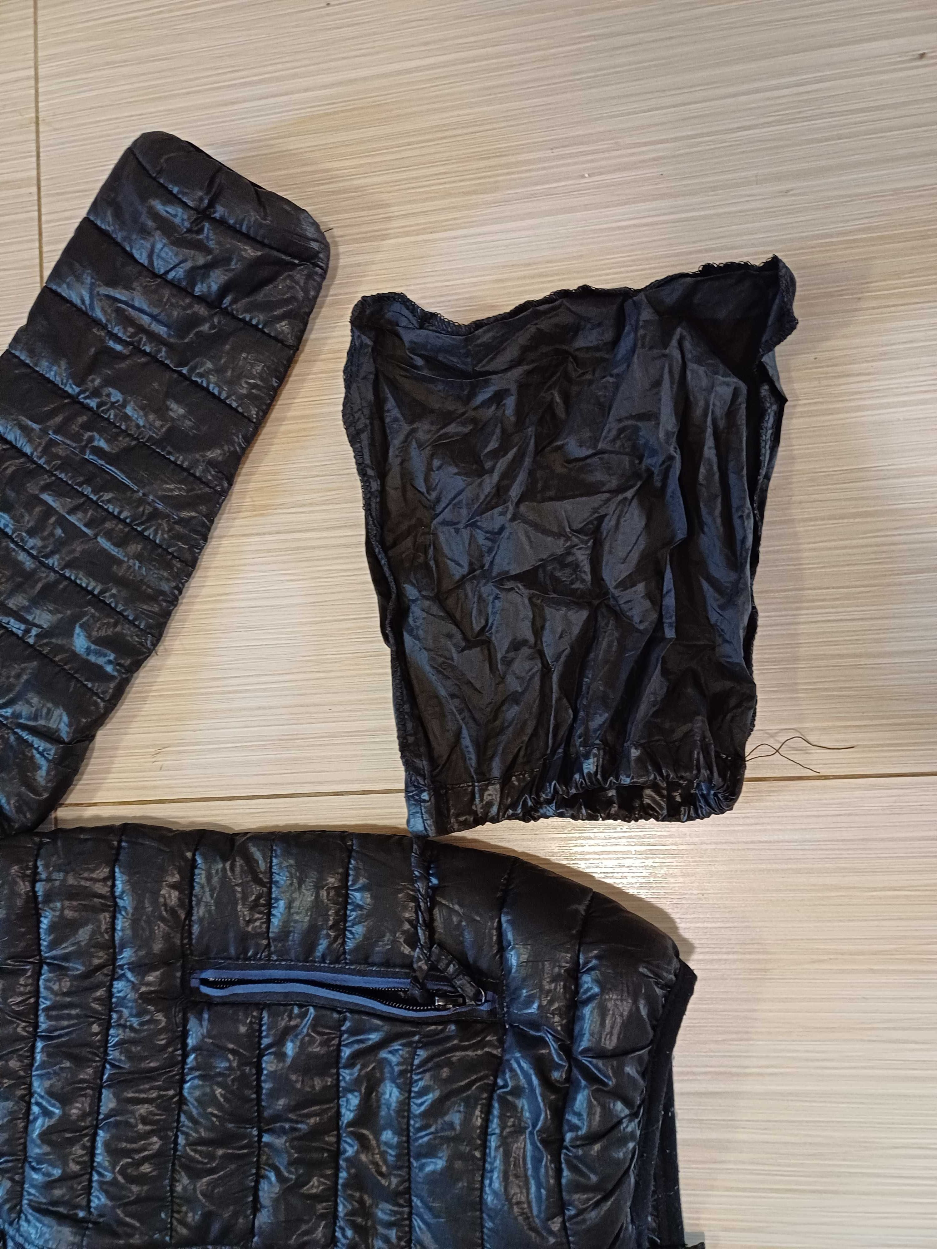 RESERVED lekka kurtka przejściówka softshell r. 140 cm czarna idealny
