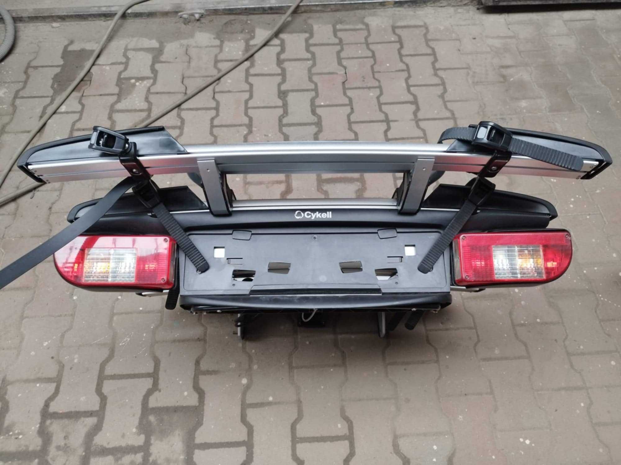 Bagażnik platforma hak Yakima Cykell JustClick 4 rowery st.jak nowy