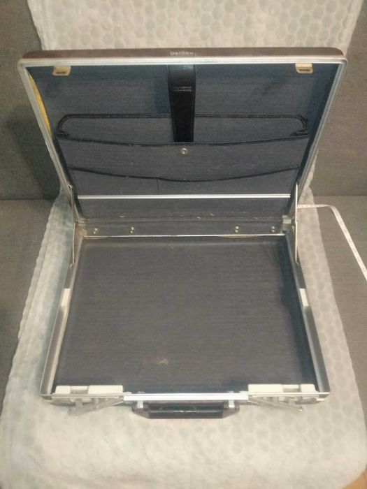 Mala Rígida de Documentos Delsey, mala à "James Bond" Antiga Vintage