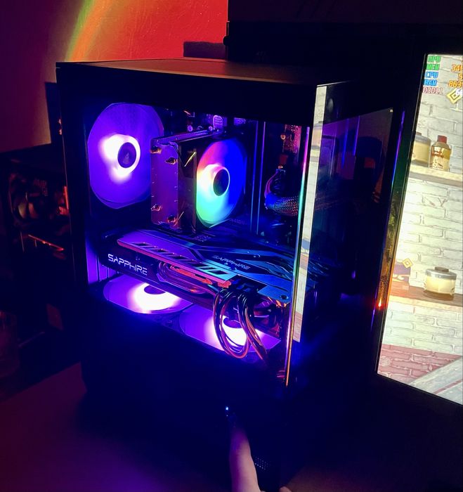 Iгровий Комп’ютер ARGB Intel 10Gen/ASUS H410/16RAM/RX580/SSD