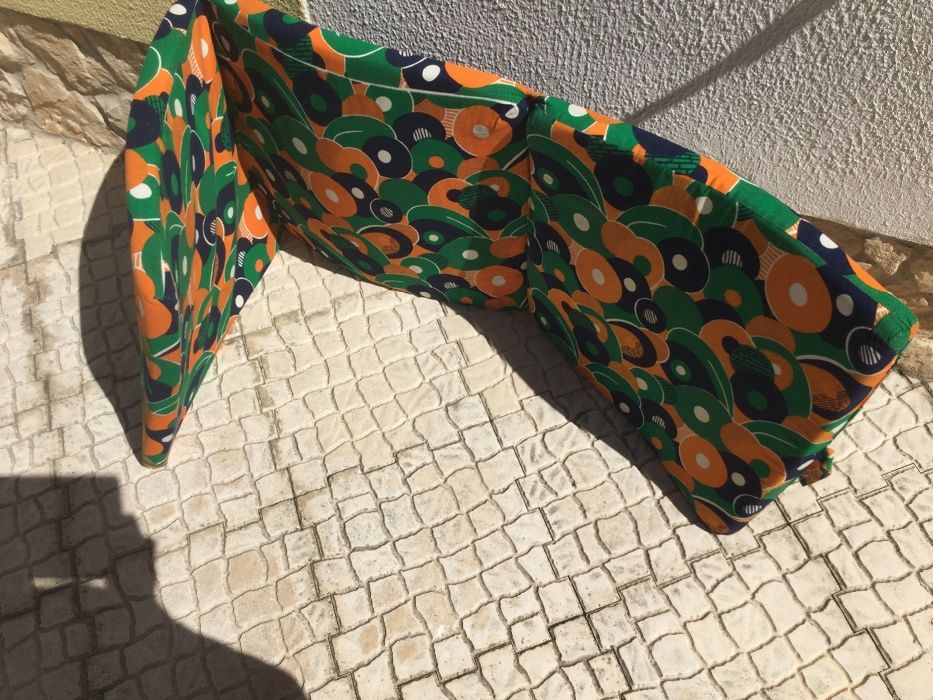 Saco Cama + Colchão cambalhota + 2 espreguiçadeiras para Campismo