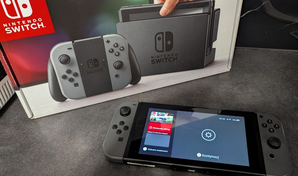 Nintendo Switch 96 GB dużo gier, doskonały stan